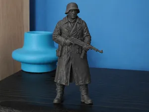 Historical Infantry Figure – Winter Coat Edition