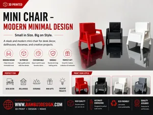 Mini Chair – Modern Minimal Design