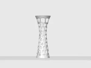 Vase with holes