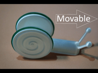 Gravity Snail Fidget Toy