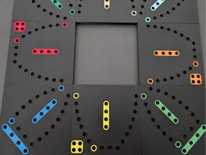 Modular Pegs and Jokers / Ludo / Tock board game