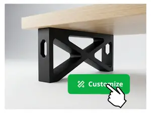 Parametric Desk & Monitor Riser Legs