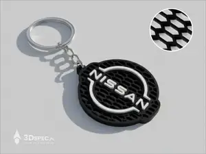Nissan Logo Keychain