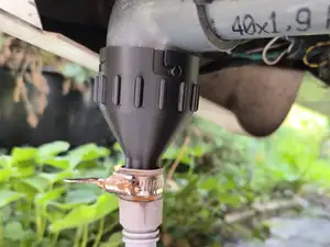 Grauwasserabfluss mit Bajonettverschluss