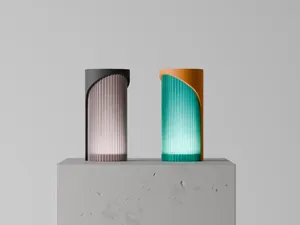 Lamp. Modern minimalist lamp sculpture