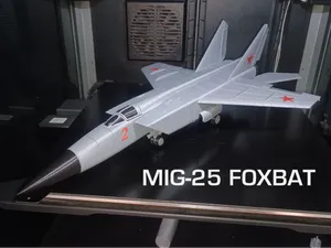 MIG-25 FOXBAT - Detailed 3D Model