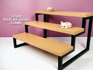 3-Tier Display Riser Stand