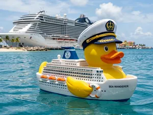 Cruise Ship Rubber Duck