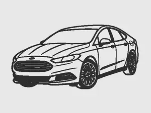 Ford Mondeo mk5 Wall Art
