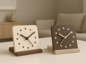 优雅的桌面时钟-包含秒针(Q_Craft)