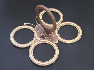 Butterfly 4Cups Carrier foldable _ Assemble type