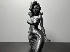 Iconic Femme Fatale: The Red Velvet Lounge Queen