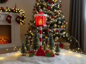 Christmas street lamp
