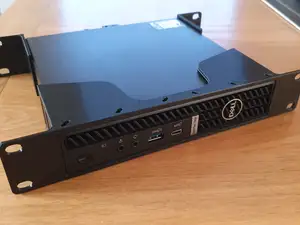 10" rack Optiplex shelf & rear bracket support