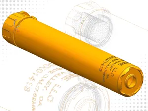 乖巧虎M40A6用直插装饰消音ver.2.0(更新14逆牙底座)