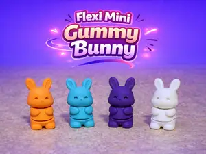 Flexi Mini Gummy Bunny 