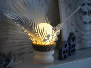 Modern Lamp - Leaf / Flower