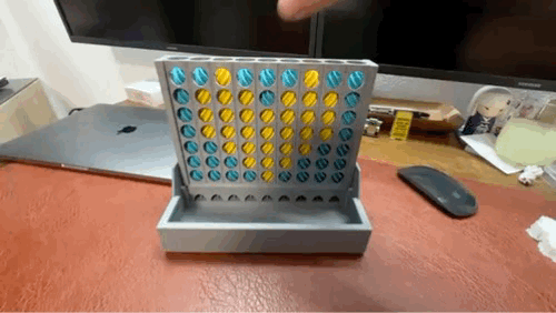 Connect 4 and Connect 5 - self-separating stones
