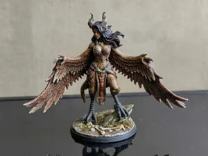 D&D Miniatura Arpia - Dungeons and Dragons