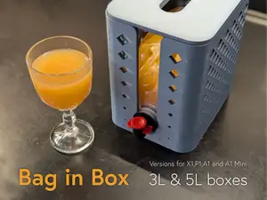 Bag In Box Juice/Wine holder for 3L & 5L bags