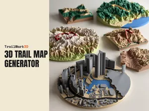 3D Map Generator | TrailMark3D