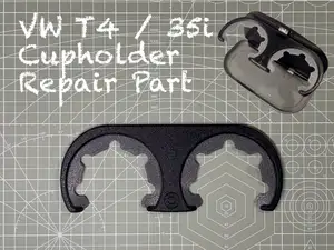 Seat Cup Holder Repair Part – VW T4 / Passat 35i