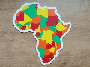 Africa Puzzle Map