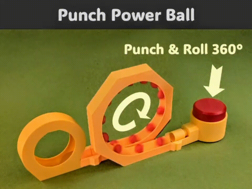 Punch Power Ball - Roll over 360°