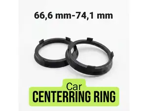 66.6-74.1, Hub Centric, Centering Ring