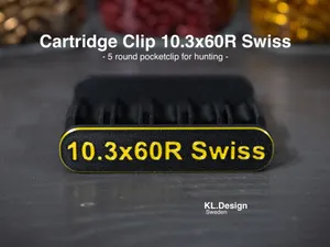 10.3x60R Swiss Cartridge Clip