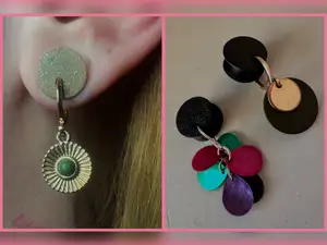 Earplug für hängende Ohrringe