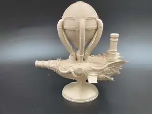 Dwarf Steampunk Battleship – D&D - RPG - Wargaming