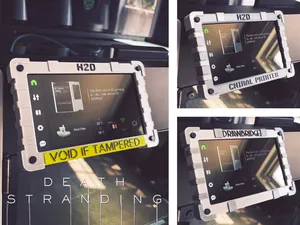 Death Stranding Cargo H2D Faceplate