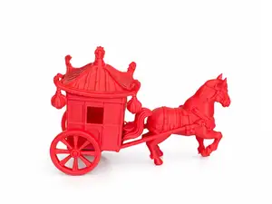 Chinese New Year - Horse with Traditional Carriage