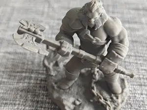 AXE Savage Orc Warlord & Barbarian Khan