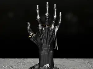 Skeletal Hand Ring Holder - Brutal & Gothic Decor