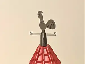 Weather vane for Red Roof Tower Home