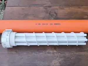 VMC scambiatore di calore coassiale x tubo 100 mm