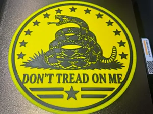 Don't Tread On Me: 3D Printed Edition