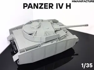 PANZER IV H 1/35 FULLY 3D PRINTABLE MODEL