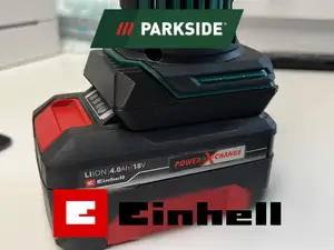 Einhell Battery to Parkside Tool Adapter