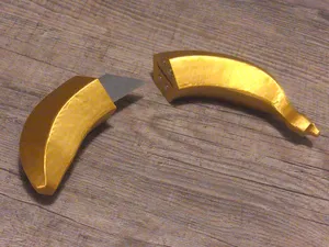 Magnetic Banana Knife For 4x2 Magnets
