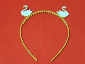 Two Cute Swans Headband