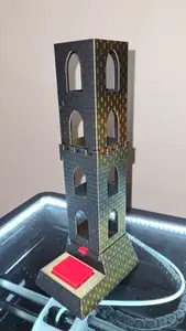 Carcassonne Tower Tile Dispenser Carcassone