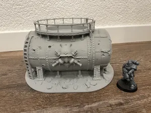 Sci-Fi Promethium-Tank mit Plattform – 28mm 32mm