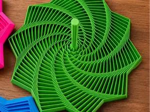 hexagono giratorio fidget