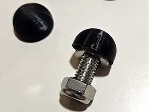 M10 hex nut cover caps 17mm