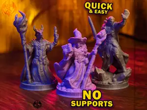 Supportless Spellcaster - Player Characters Pack