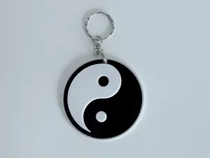 Yin Yang Keychain