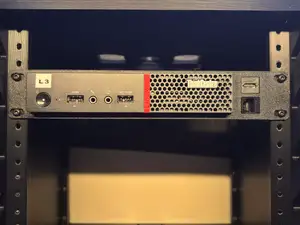 Lenovo Tiny + keystone 1U 10" Rack mount